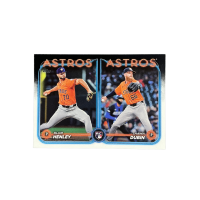 2024 Topps Update Blair Henley & Shawn Dubin RC Astros #US252 Front