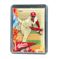 2024 Topps Update Series Bob Gibson Autumu Tales #AT-23 Front
