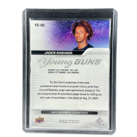 2024 Upper Deck Goodwin Champions Jaden Rashada young GUNS Football #YG-50
Back