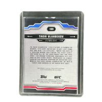 2025 Topps Chrome UFC Tagir Ulanbekov Flyweight #109
Back