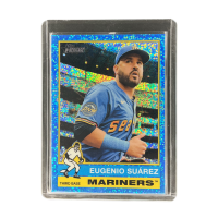 2025 Topps Heritage Eugenio Suarez RC Mariners #628 Front