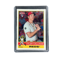 2025 Topps Heritage Tyler Callihan Chrome Refractor #603 Front