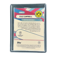 2025 Topps Merlin UEFA Cole Campbell RC Merlin's Chosen Ones #MC-7
Backside