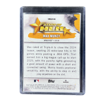2025 Topps Stars Of MLB Max Muncy RC #SMLB-66 Back