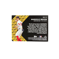 2025 Topps Update Series Marcelo Mayer RC Topps Black Gold #BG-13 Back