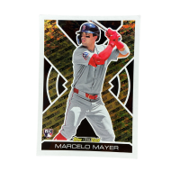 2025 Topps Update Series Marcelo Mayer RC Topps Black Gold #BG-13 Front