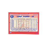 2026 Topps Series 1 Corey Seager SS Rangers #91C-58
Back