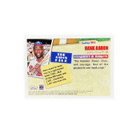 2026 Topps Series 1 Hank Aaron Profiles By Ken Griffey JR. #TP-3
Back