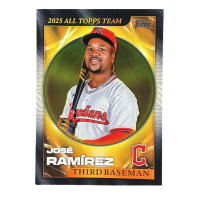 2026 Topps Series 1 Jose Ramirez 2025 All Topps Team Third Baseman #ATT-4
Front