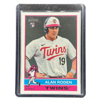 2025 Topps Heritage Alan Roden Twins RC #544 Front