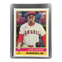 2025 Topps Heritage Jose Fermin Angels RC #526
Front