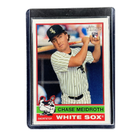 2025 Topps Heritage Chase Meidroth White Sox RC #671
Front