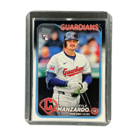 2024 Topps Chrome Update Kyle Manzardo Gurdians RC #US337 Front