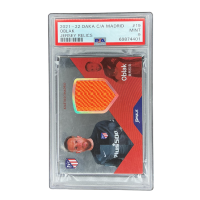 2021-22 Daka C/A Madrid Oblak Jersey Relics /25 #JSY-19 PSA 9 Front