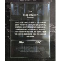 2025 Topps UFC Knockout Sean O’Malley Fight DNA #FD-10 /99 Backside