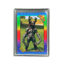 1995 Collect-A-Card Mighty Morphin Power Rangers Commander Crayfish The New Season #5 Front