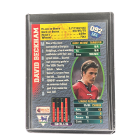 1996 Merlin's David Beckham #092 Back