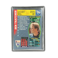 1996 Merlin's Premier Gold Ban Thatcher #160 Back
