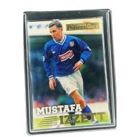 1996 Merlin's Premiergold Mustafa Izzett #072 Front
