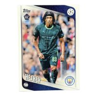 2026 Topps UEFA Club Competitions Reigan Heskey Manchester City #142 Front