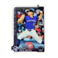 2025 Topps Update Series Baseball Ryan Rolison RC Colorado Rockies #US124
Front