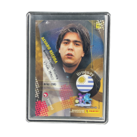 2002 Panini Fifa World Cup Korea Japan Alvaro Recoba Uruguay #112 Back