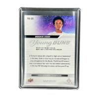 2024 Upper Deck Goodwin Champions Mookie Cook Basketball Young Guns #YG-23 Back