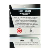 2025-26 Topps UEFA Club Competitions Hugo Larsson #36 Back