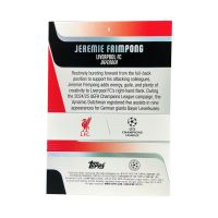 2025-26 Topps UEFA Club Competitions Jeremie Frimpong #6 Back