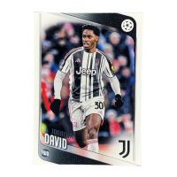 2025-26 Topps UEFA Club Competitions Jonathan David #17 Front