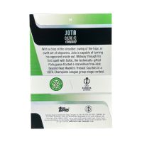 2025-26 Topps UEFA Club Competitions Jota #30 Back