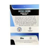 2025-26 Topps UEFA Club Competitions Rayan Cherki #1 Back