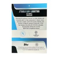 2025-26 Topps UEFA Club Competitions Stanislav Lobotka #11 Back