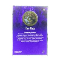 2025 Cardsmiths Currency Series 5 Card Elon Musk #31 Back