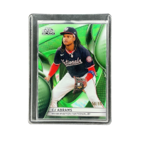 2025 Topps Chrome Black Cj Abrams /99 #137 Front