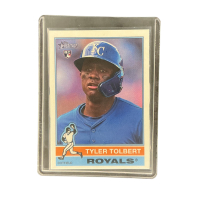 2025 Topps Heritage Connor Thomas RC Tyler Tolbert RC Royals #560 Front