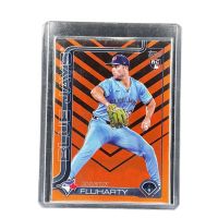 2025 Topps Update Mason Fluharty Orange & Black #US138 Front