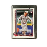 2025 Topps Update Series Ryan Fitzgerald RC Twins #US308 Front
