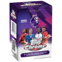 2026 Topps Chrome Premier League Value box