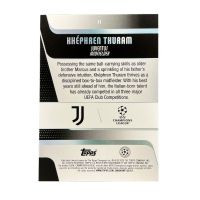 2026 Topps UEFA Club Competitions Khephren Thuram Juventus #71 Back