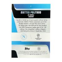 2026 Topps UEFA Club Competitions Matteo Politano Napoli #7
Back