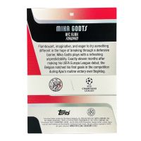 2026 Topps UEFA Club Competitions Mika Godts RC #151
Back