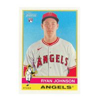 2025 Topps Heritage Baseball Ryan Johnson RC Angels #694
Front