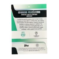 2026 Topps UEFA Club Competitions Eduardo Felicissimo RC #60
Back