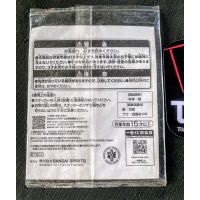 2025 Dragonball Ichiban Kuji 40th Anniversary Sticker Backside