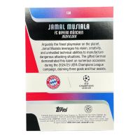 2026 Topps UEFA Club Competitions Jamal Musiala #130
Back