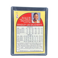 1990 NBA Hoops Brad Daugherty #73
 Back