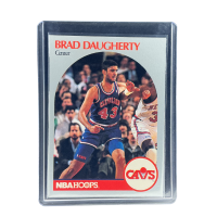 1990 NBA Hoops Brad Daugherty #73
 Front