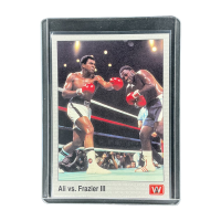 1991 AW Sports Ali Vs. Frazier III Front