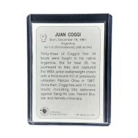 1991 AW Sports Juan Coggi Back